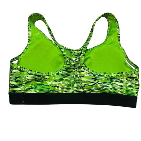 Nike Pro Lime Green Sports Bra EUC M - Picture 6 of 7